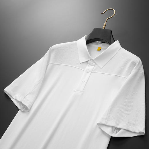 【DG】【新疆棉】大依优型大码男装翻领POLO衫短袖上衣商务休闲T恤300斤 商品图4