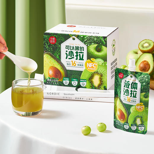 小碗良食液体沙拉 110g/袋 果蔬汁 商品图2