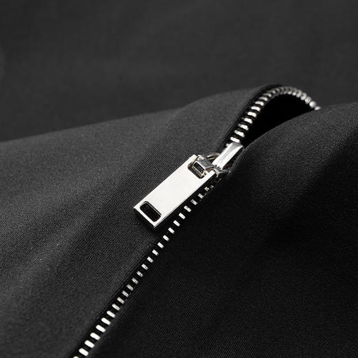 【DDP】大依优型大码男装春季拉链款长袖衬衫商务休闲免烫长袖翻领T恤 商品图4