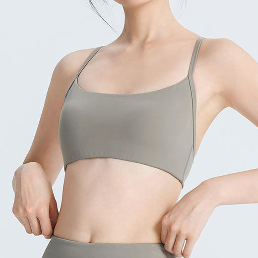 跃牌【周游世界】裸感美背吊带健身瑜伽运动内衣BR1693 商品图3