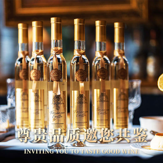 【赠电动开瓶器】南澳珍品TIMANSON CASTLE·帝曼森堡珍藏莫斯卡托冰白葡萄酒礼盒装 果香纯净香气鲜活 橡木桶发酵余韵悠长 商品图3