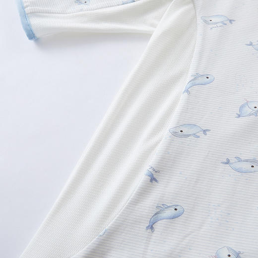 英氏儿童分腿睡袋宝定轻薄速干透气拉链睡袋防踢被YESFJ21005A01 商品图3