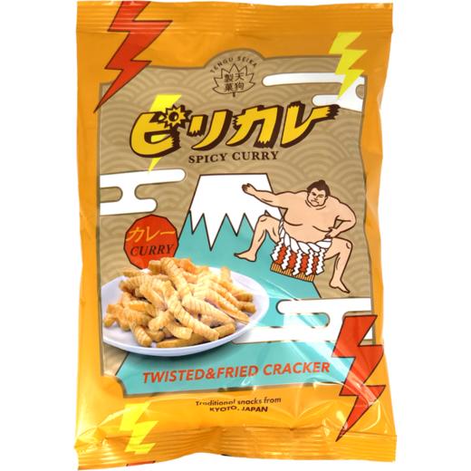 京都天狗辣咖喱味扭扭酥60g 商品图0