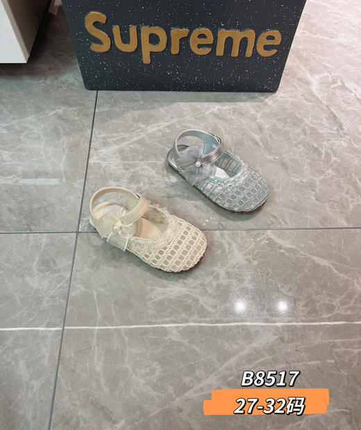 新款方口半凉鞋8517 27-32码 商品图0