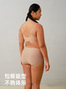 遐【小光圈】高弹不夹臀大码中腰平角裤无痕隐形粉底液内裤女夏 商品缩略图3
