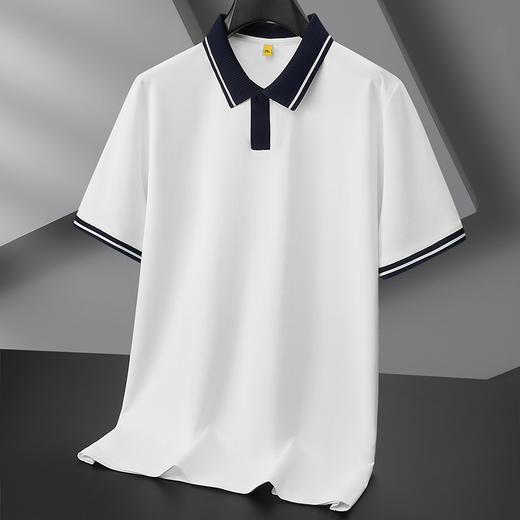 【DG】大依优型大码男装夏季翻领POLO衫短袖T恤棉质商务休闲透气上衣 商品图1