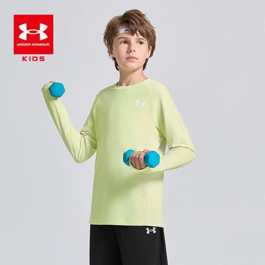 【特惠福利】Under Armour安德玛儿童  吸湿速干透气长袖T恤 261321124 商品图6