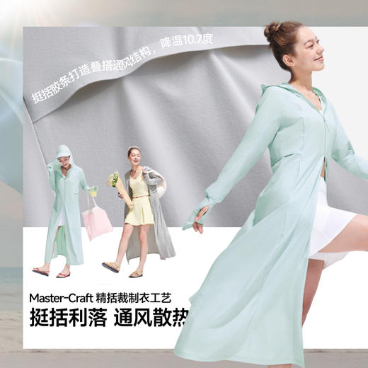蕉下女士全防护防晒衣（全长款）AL006 商品图4