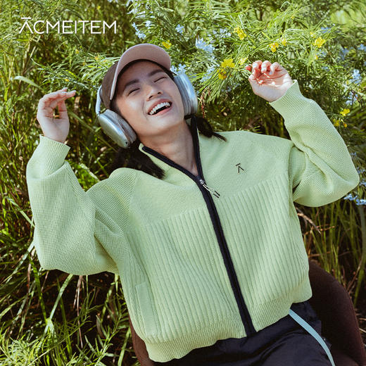 【出游季特惠-春夏新品】ACMEITEM爱棵米-女士开襟毛衫GAH2300009A 商品图0