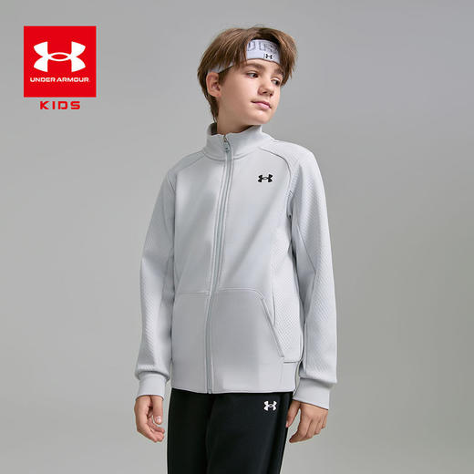 【特惠福利】UnderArmour安德玛儿童 立领保暖 针织外套253313118 商品图4