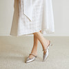 【静音系列】千百度细高跟褶皱包头拖女2026夏季新款外穿凉拖鞋A26285618 商品缩略图4