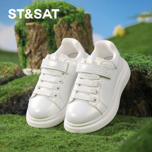 【童鞋】星期六休闲百搭轻便男女童板鞋SSE1192L06 商品图3