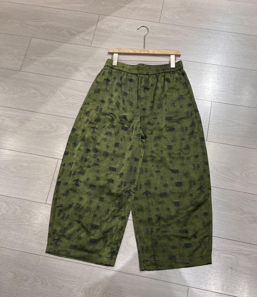 新款重磅提花香云纱气球裤 商品图1