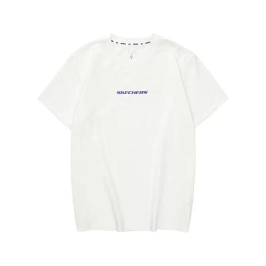 斯凯奇99.9元夏季新款宽松百搭T恤男女同款潮流印花短袖636103-KD 商品图0