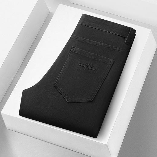 【DWN】大依优型大码男装春季弹力直筒牛仔裤显瘦休闲商务棉质牛仔长裤 商品图4