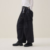 谜底高腰阔腿裤长裤2026夏季新品工装风简约大气时尚女262MK0667 商品缩略图1