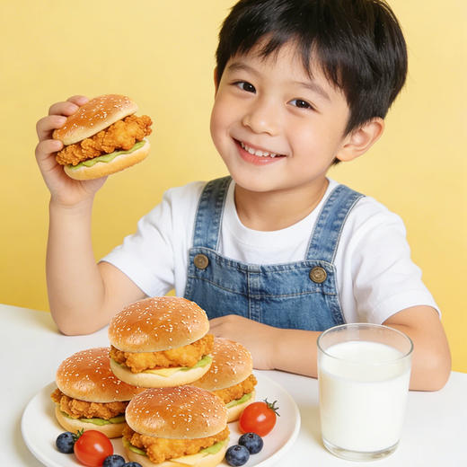 优选丨【黄油+益生元汉堡胚面包】短保食品当天生产48小时内发货(每箱赠送沙拉酱*4包+番茄酱*4包+8张专用油纸) 商品图10