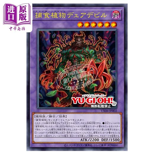 【中商原版】游戏王 OCG怪兽之决斗DM 官方卡游卡牌目录EX 6 附带2张卡牌 集英社 日文原版画集 遊戯王 商品图1
