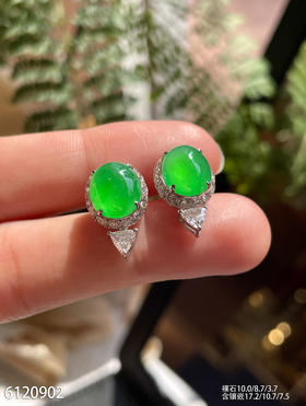 6120902，蛋面耳钉。具体价格微信咨询