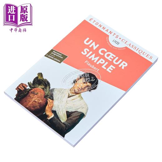 【中商原版】福楼拜 简单的心 法文原版 Un coeur simple Gustave Flaubert 商品图1