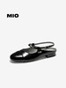 BF楼MIO米奥小香风女鞋2026夏季新款圆头低跟搭扣时装凉鞋拼色小单鞋吊牌价1298现价1168 商品缩略图0