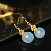 【祈愿吉品】海蓝宝耳饰耳环高级气质新款精致水晶 商品缩略图3
