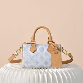 驴家 Speedy nano 涂层帆布手提包