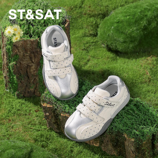 【童鞋】星期六可爱波点运动男女童阿甘鞋SSE1192L05 商品图3