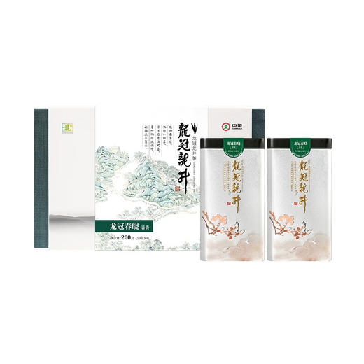 龙冠 清香典范纯茶礼盒200g（50g*4） 商品图0