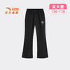 小鹿斑比联名安踏儿童女大童针织运动长裤2026夏新款女孩微喇裤子362628704 商品缩略图5