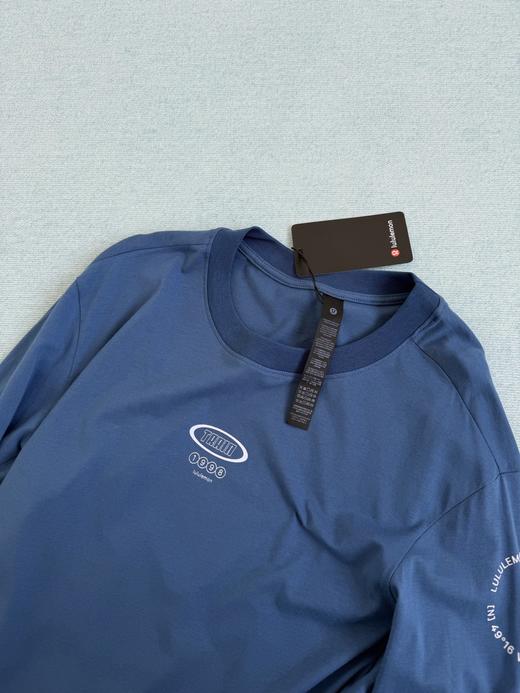 露露LULU男士春款纯棉长袖T恤 TUO 341742 商品图13