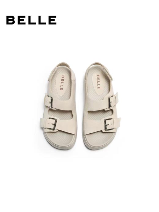 BF楼百丽复古厚底运动勃肯凉鞋女2026夏季新款透气休闲凉鞋子F4S1DBL6 商品图2