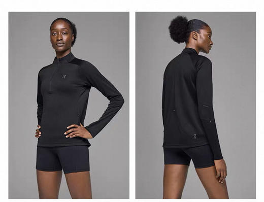 On昂跑 女款长袖半拉链运动套头衫 TUO 341736 商品图9