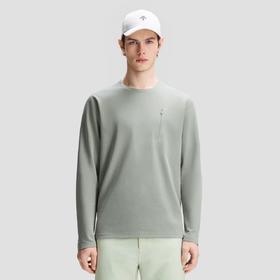 迪桑特男士DUALIS长袖针织衫 bk 341739