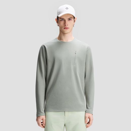 迪桑特男士DUALIS长袖针织衫 bk 341739 商品图0