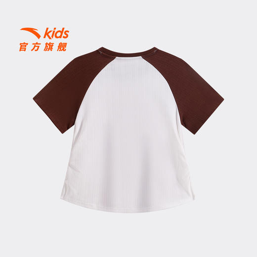 小鹿斑比IP联名安踏短袖儿童女童2026年夏季新款女孩潮流大童T恤362628134 商品图1