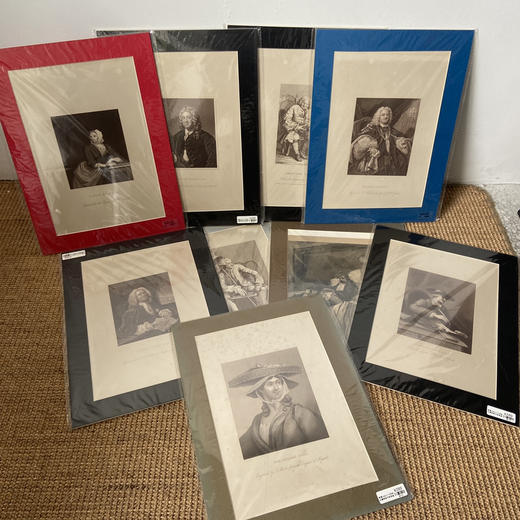 【苏州】英国1800s十九世纪古董铜板印刷版画 B1022 商品图0