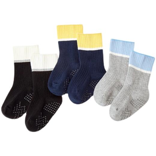 英氏秋冬新款加厚中筒袜3双装5A抑菌YIWBJ32137A 商品图4