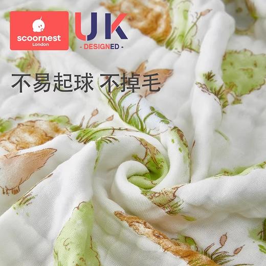 婴儿浴巾新生纯棉纱布宝宝儿童专用初生男女孩浴袍超软吸水秋冬季 商品图1