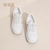 信诺真皮平底德训鞋女鞋2026年春季新款中年妈妈鞋软底运动小白鞋6C5261-1 商品缩略图2