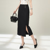「自」全新升级【铂金会员146/天猫199/差价53】(21650)洛诗琳气质高腰通勤半身裙2026春季新款中长款开衩直筒裙 商品缩略图2