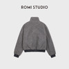 ROMI STUDIOMiu系双面穿锻面光泽软糯摇粒绒里外套RWDWW82136 商品缩略图4