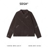 SDSA男装2026新款高贵轻奢松弛感纯色翻领长袖T恤百搭简约上衣 商品缩略图0