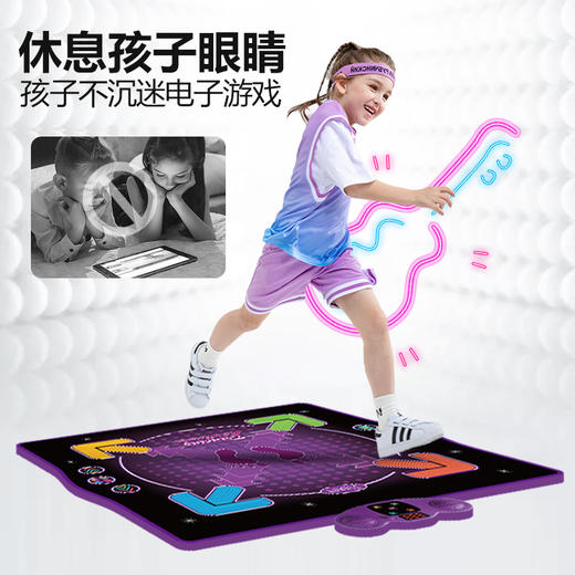 宏太跳跳高运动健身燃脂毯|玩着甩肉！好玩易坚持，体感游戏、跳舞... 商品图3