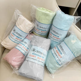 【小来】Hilton garden希尔顿同款三防床笠 防螨/防油/防污 活性印染不褪色！A类母婴级标准，高分子磨毛面料，吸湿透气，易清洗速干，多色可选，呵护健康裸睡体验。