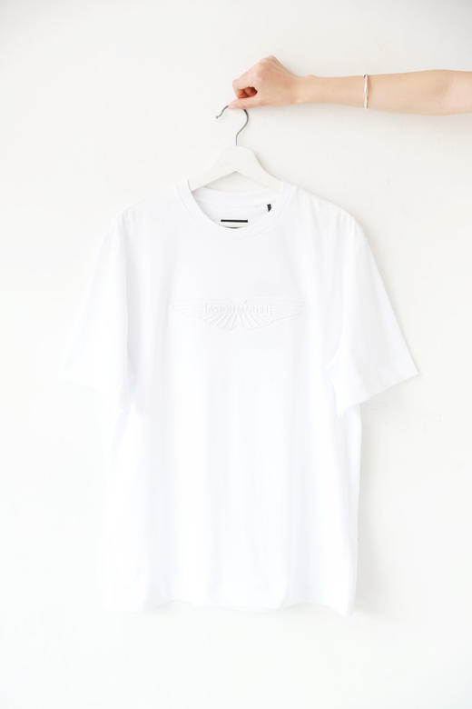 也太好看了吧！！重工刺绣tee，正肩圆领设计复古全棉t恤E030960 商品图4