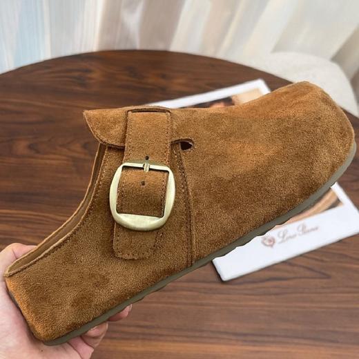 【时髦百搭】XGXC复古厚底增高勃肯鞋 半拖一脚蹬 商品图2