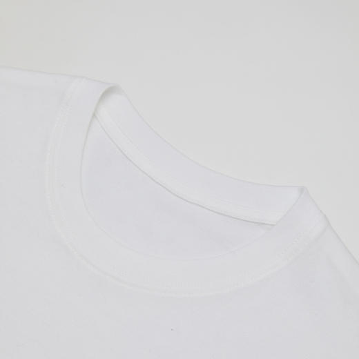 西遇白色短袖T恤女2026年春季新款圆领番茄印花韩系少女宽松上衣E0060173 商品图5