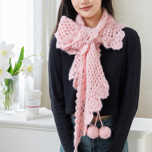 苏苏姐家梦羽100g纯色diy手工长绒线毯子围巾衣服帽子毛线团 商品图2