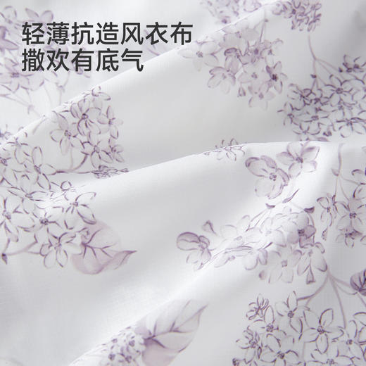 【商场同款】英氏儿童外套女童连帽防晒衣凉感户外花纹皮肤衣新款 商品图3